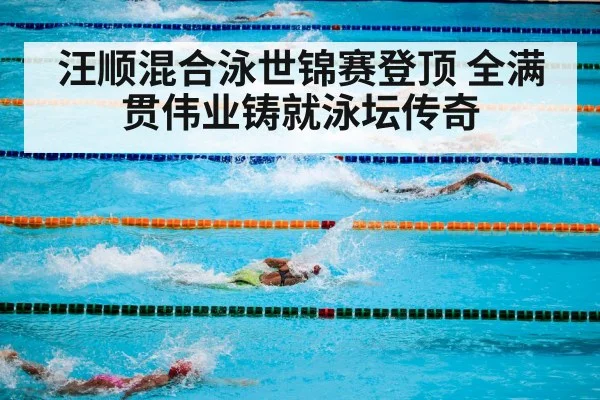 汪顺混合泳世锦赛登顶 全满贯伟业铸就泳坛传奇
